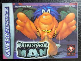 Peehistorik Man Manual Game Boy Advance ORIGINAL