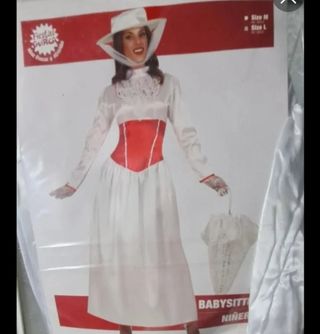 Mery Poppins mujer carnaval