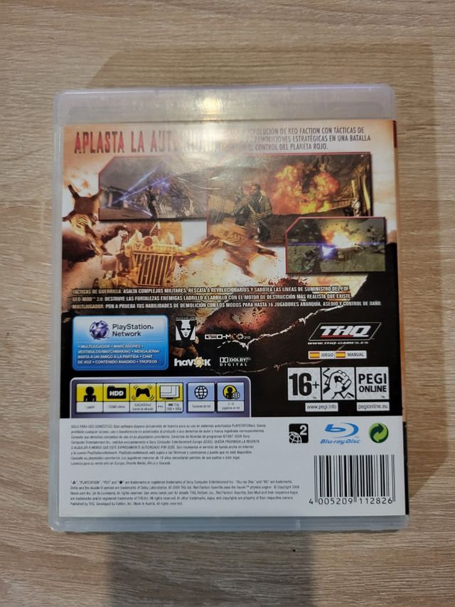 Red Faction: Guerrilla para PS3
