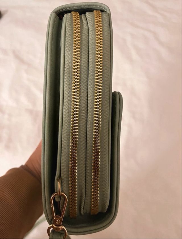 Borsello portacellulare portacarte tracolla