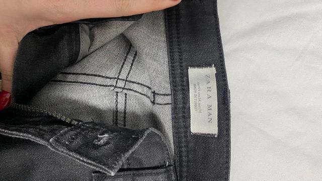 Pantalon vaquero Zara talla 44, cintura 99cm