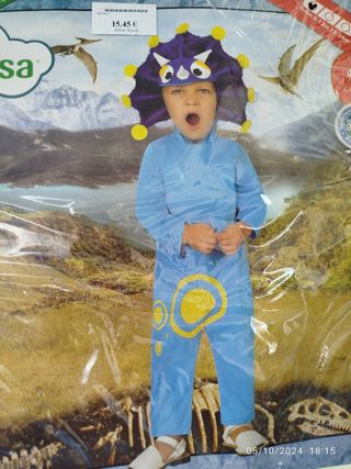 Disfraz dinosaurios bebe