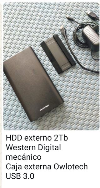 Disco duro externo 2 TB