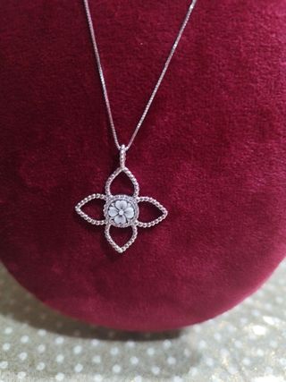 Collana argento cammeo