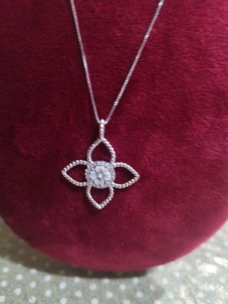Collana argento cammeo