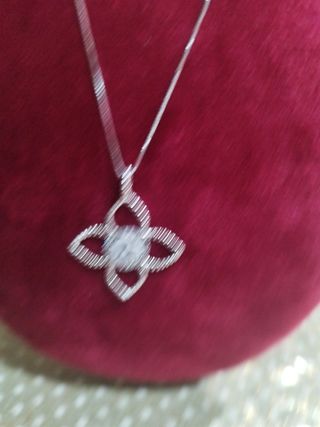 Collana argento cammeo