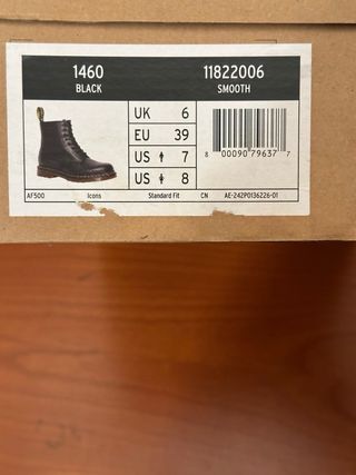 Dr. Martens 1460 in Pelle Smooth