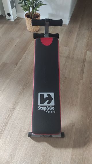 Banco de pesas y abdominales