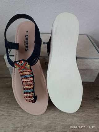 Sandalias, chanclas mujer del 39