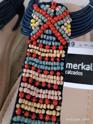 Sandalias, chanclas mujer del 39