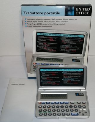 Traduttore portatile tascabile