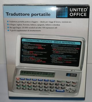 Traduttore portatile tascabile