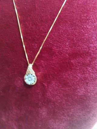 Collana argento e cammeo inciso a mano