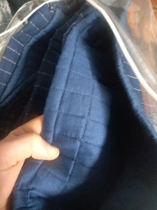Trapunta Letto Quilt Fazzini Blu 270 x 270 Maxi