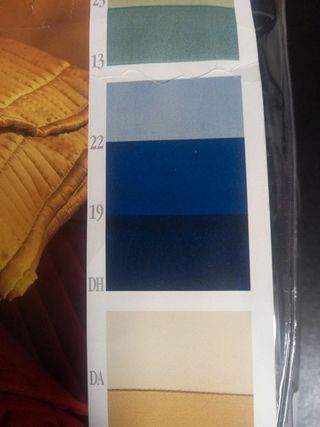 Trapunta Letto Quilt Fazzini Blu 270 x 270 Maxi