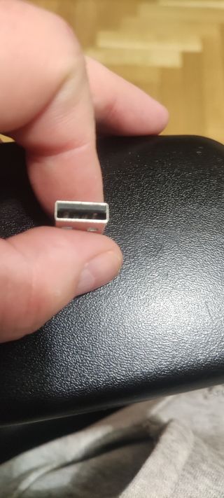 Conector macho USB 2.0 para soldar