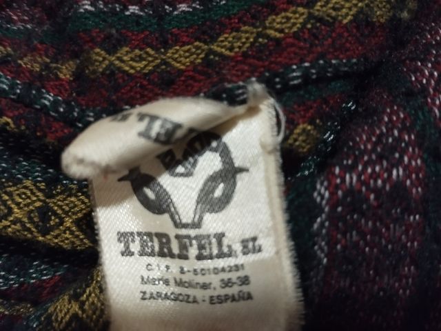 Chaqueta piel marrón