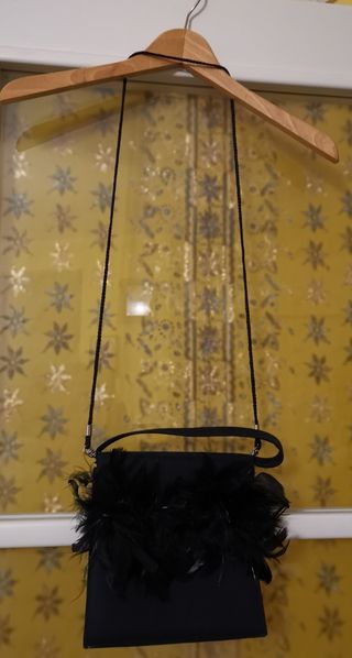Borsa a tracollo con Piume - R. Molinaar