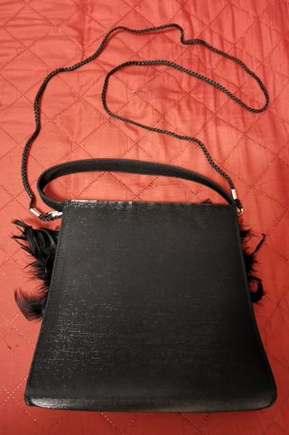 Borsa a tracollo con Piume - R. Molinaar