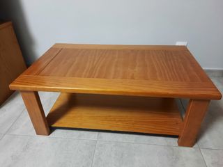 Mesa centro madeira faia