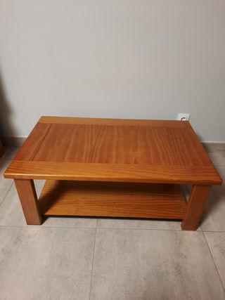 Mesa centro madeira faia