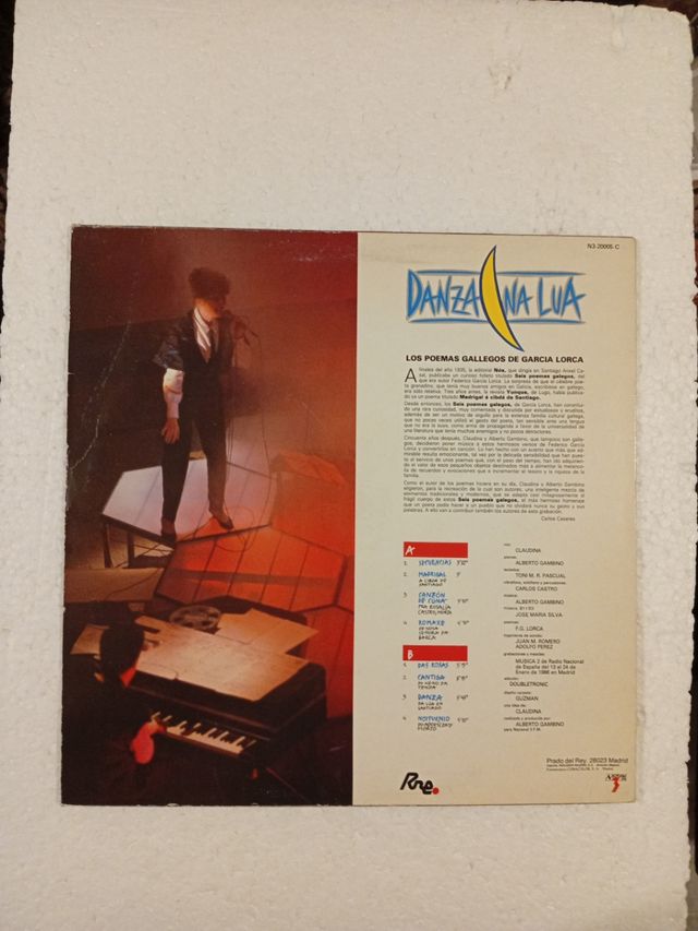 CLAUDINA Y ALBERTO GAMBINO. LORCA. DANZA NA LUA