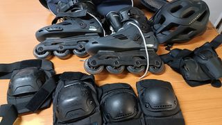 Patines en linea kit completo 