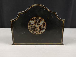 Porta Cartas Vintage Papel Maché Made in India