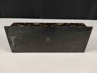 Porta Cartas Vintage Papel Maché Made in India