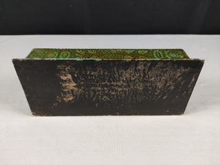 Porta Cartas Vintage Papel Maché Made in India