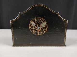 Porta Cartas Vintage Papel Maché Made in India