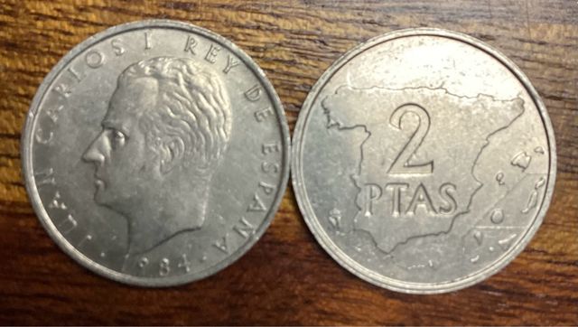 Lote Monedas España Rey Juan Carlos I