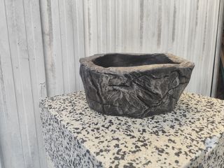 Lavabo de mesa imitación piedra