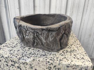 Lavabo de mesa imitación piedra