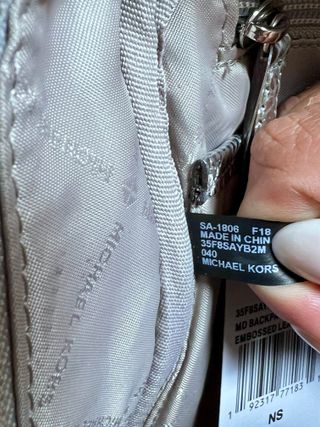 Mochila Michael Kors auténtica