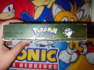 POKEMON EDICION ORO GOLD VERSION GAMEBOY COLOR