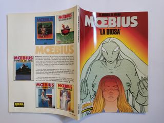 Cómic El mundo de Edena: La diosa (Moebius)