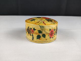 Caixa Pequena Vintage Papel Maché Made in India