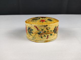 Caixa Pequena Vintage Papel Maché Made in India