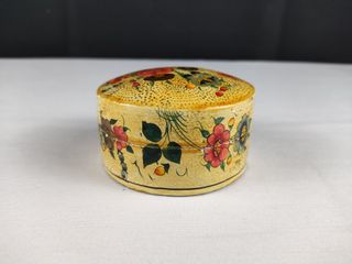 Caixa Pequena Vintage Papel Maché Made in India