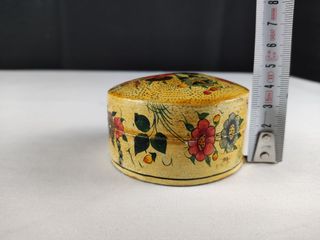 Caixa Pequena Vintage Papel Maché Made in India