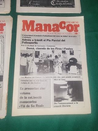 Lote 4 revistas comarcal manacor 1985