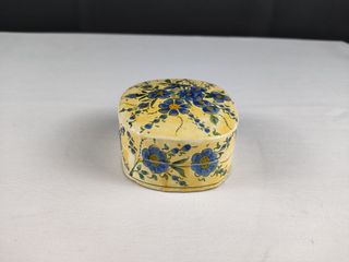 Caixa Pequena Vintage Papel Maché Made in India