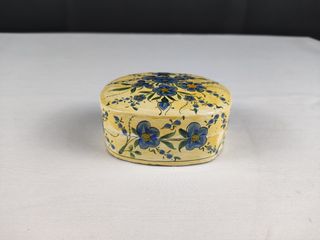 Caixa Pequena Vintage Papel Maché Made in India