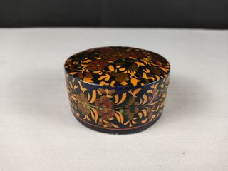 Caixa Pequena Vintage Papel Maché Made in India