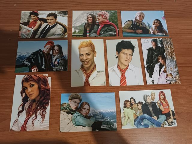 RBD PHOTOCARDS LOTE 1