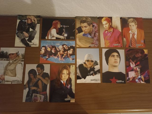 RBD PHOTOCARDS LOTE 2