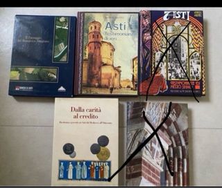 Libri vari Asti astigiano e piemonte