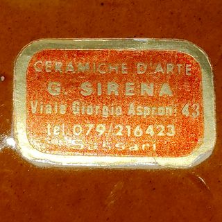 Vassoio Vintage Anni 60 G Sirena Sassari