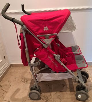 Silla de paseo Maclaren twin gemelar.